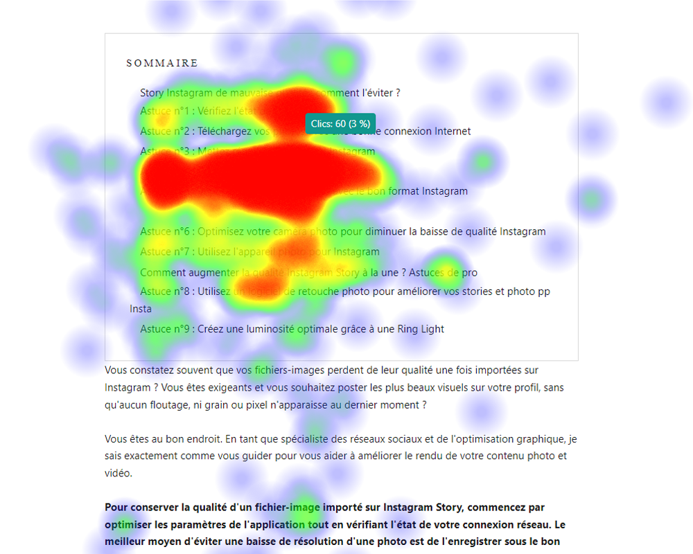 screenshot of Indy Analytics